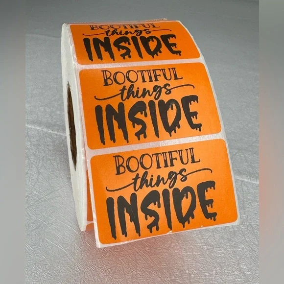 Boo-tiful Things Inside Sticker Halloween Sticker, Ghost Sticker, Packaging - Picture 8 of 11